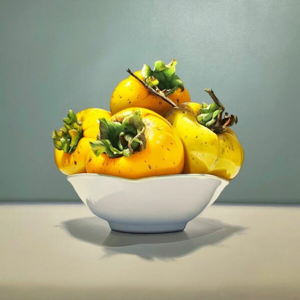 Massimo Villa è un Artista che ha dipinto Vaso con cachi. Visita la galleria 89cento per vedere le sue opere